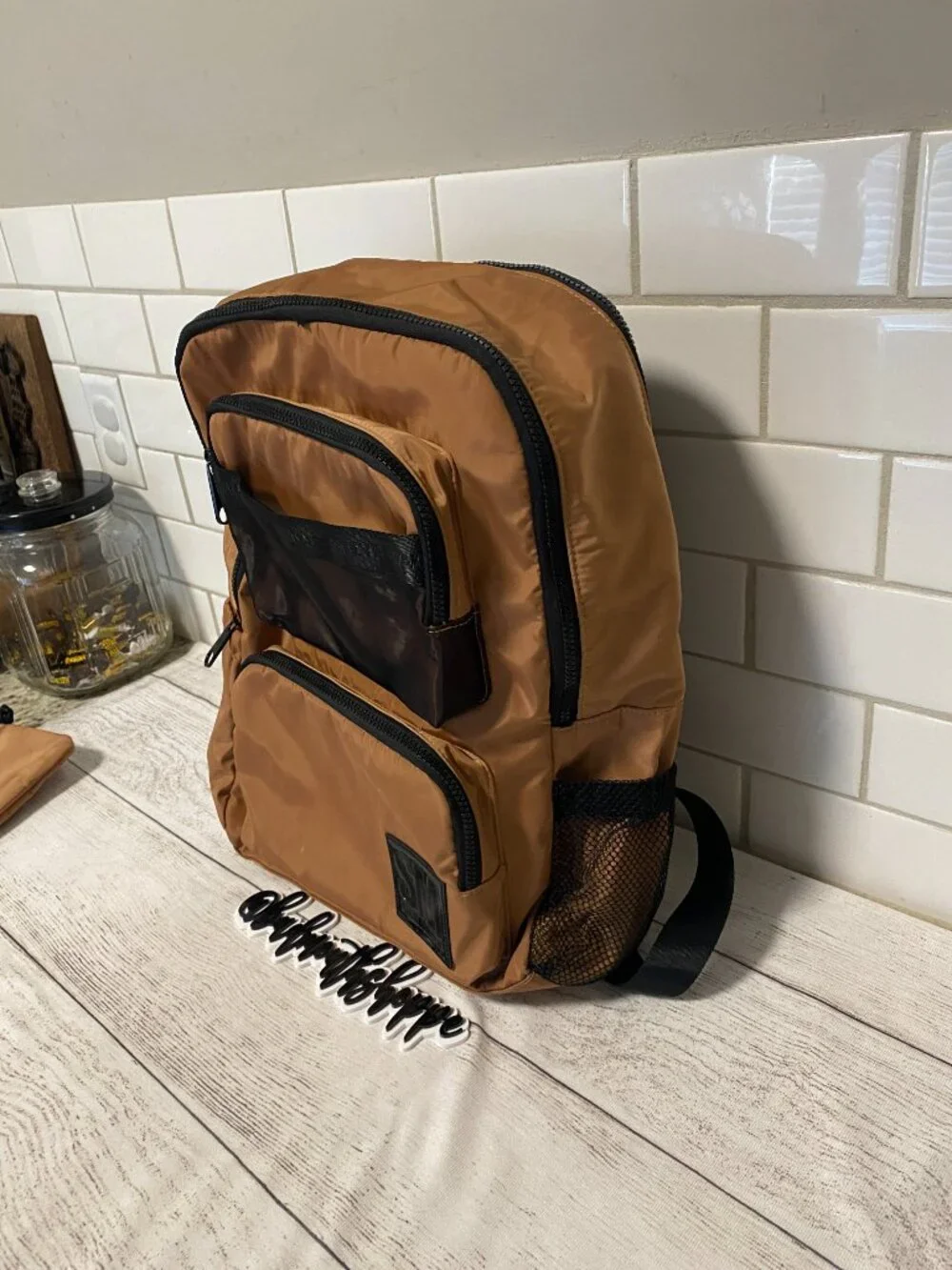 *Steve Madden BCHELLE Backpack and Matching Pouch in Camel
